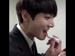 Introducing the new nivea lip balm model jeon jungkook 💋💋💋💋