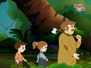 Hansel gretel world famous english fairy tale (story) in cartoon animation by jingle toons