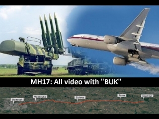 Mh17 все видео с "бук" сбившим боинг