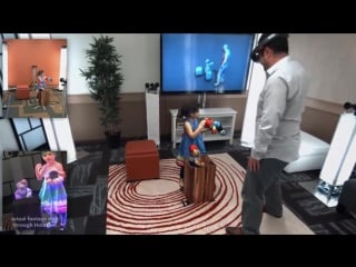 Hololens holoportation virtual 3d teleportation in real time