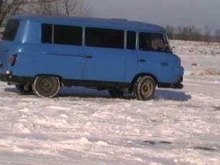 Barkas b1000 1 snow riding