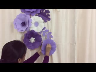 Paper flower decoration for birthday, engagement, baby shower amp; for any occasion at home