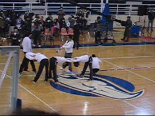 091205 minho stretching/high jump/tumbling (dreamteam recording) @ vancouver canada