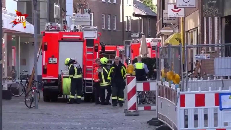 Видос с места происшествия в городе мюнстер