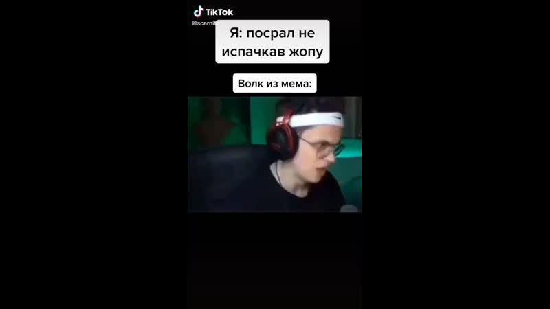 Я посрал не испачкав жопу и волк из мема