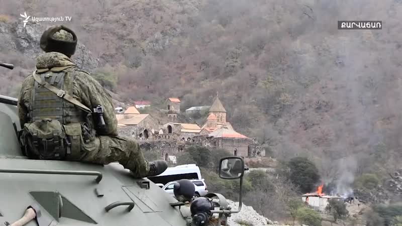 Այսօր կեսօրից հետո ռուս խաղաղապահները մտան քարվաճառի շրջան