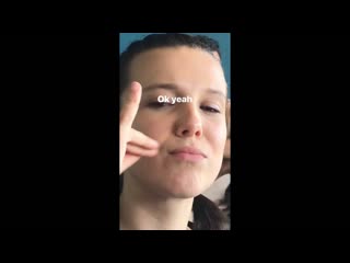 Millie bobby brown and julian dennison instastory videos