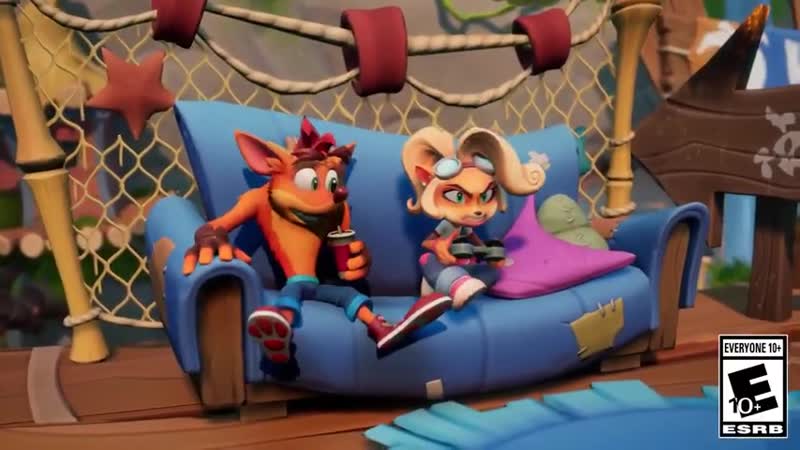Crash bandicoot 4 it s about time crash and coco cutscene