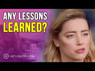 Amber heard’s dumbass interview