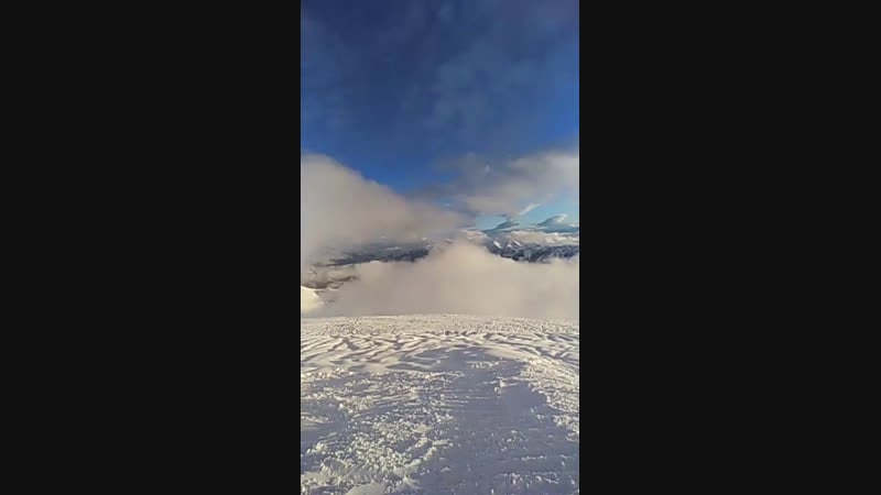 Закат в гудаури