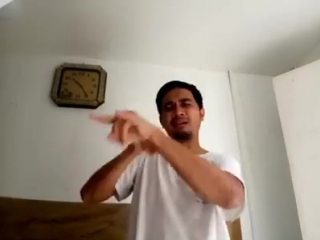 Miscommunication with my question in idd yesterday mocking on sign languages