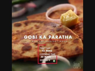 Gobi ka paratha by chef