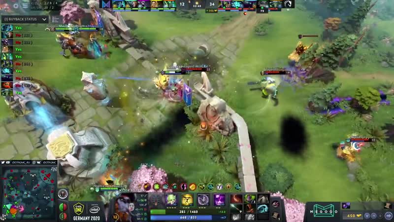 [dota 2 stream] 🔴принципиальная встреча для nigma | матч на вылет | nigma vs liquid esl one germany 2020