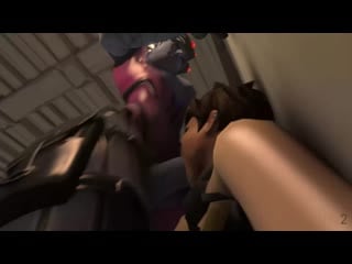 Tracer widow 03 scrapped 1080p futanari futa фута