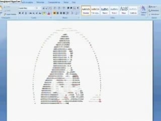 Drawing jessica rabbit in ascii