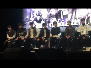 [fancam] 161204 встреча с фанатами flight log turbulence в малайзии
