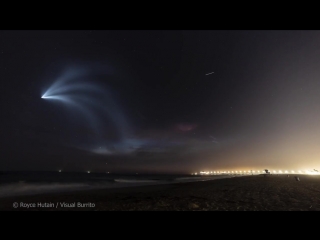 Spacex falcon 9 rocket launch