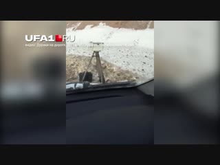 Надели мешок на камеру на трассе м 5