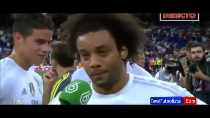 Хамес родригес и криштиану роналду мешали давать интервью марсело