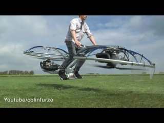 Homemade hoverbike
