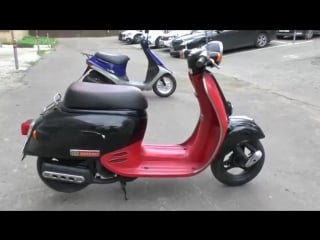 Скутер honda giorno 50 af24 deluxe walkaround,