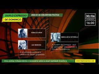 Previdência + #vazajato duplo expresso de domingo 30/jun/2019