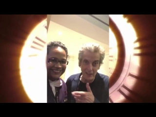 Here's my sister @suenyy2 with the twelfth doctor