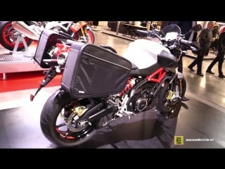 2018 aprilia shiver 900 walkaround 2017 eicma milan motorcycle exhibition