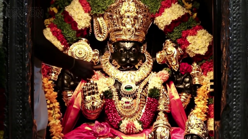 (hd) sri narasimha jayanti abhisheka