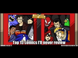 Linkara at4w top 15 comics i'll never review (rus sub)