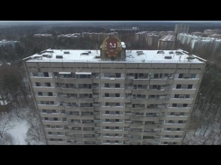 07 drone footage of pripyat in the snow chernobyl january 2016