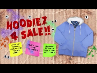 More sans hoodies are on the way! you can preorder our second shipment now