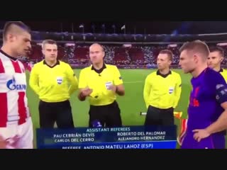 James milner refusing to pick red on the coin toss