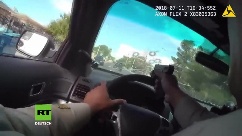 Polizist mit leib und seele? beamter feuert bei verfolgungsjagd 31 mal durch seine windschutzscheibe