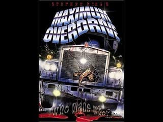 Максимальное ускорение ( 1986 ) / maximum overdrive 1986
