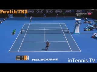 Andy murray vs sam groth highlights ᴴᴰ australian open 2016