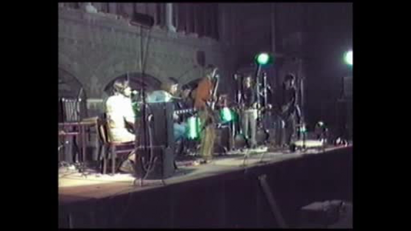 Begnagrad live at an open air festival in ljubljana, slovenia, 1983