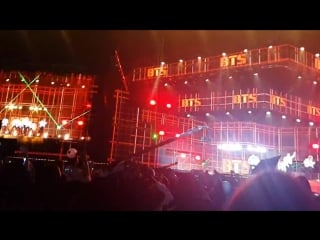 [fancam] 160325 bts молодые + ending @ kcon abu dhabi 2016
