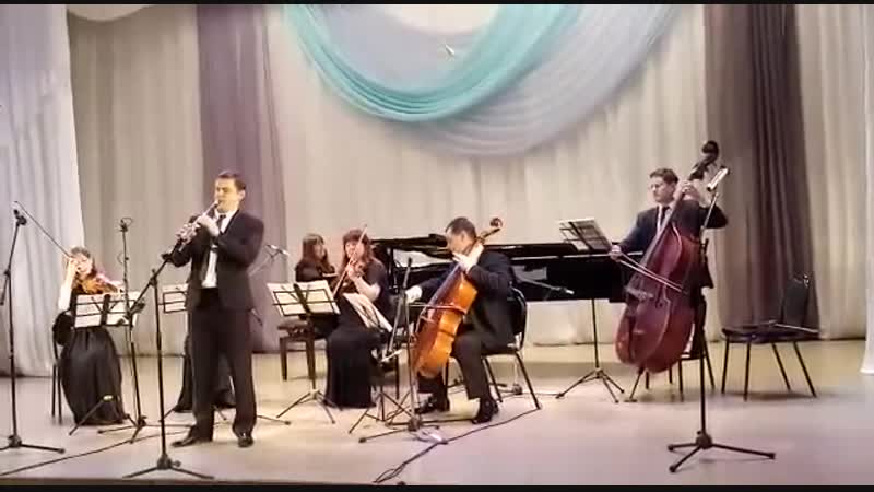 Камерный ансамбль "солисты рязани" а цфасман "интермеццо" солист с мунинкин (кларнет)
