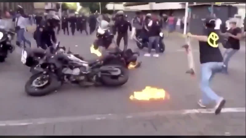 Демонстрации в мексике