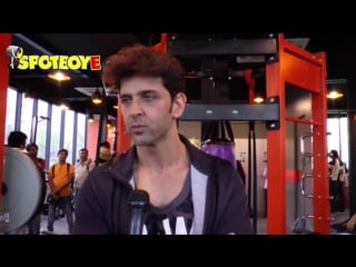 Hrithik roshan shares his fitness secret at a new gym inauguration spotboye