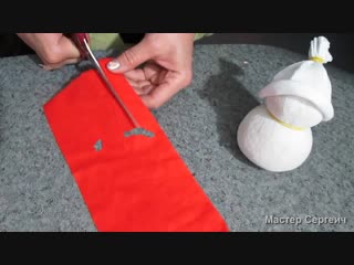 Забавный снеговичок