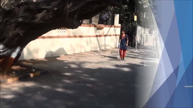 Usage porn video – Smartcane usage of a college girl