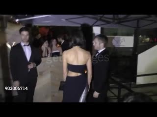 Нина добрев на дорожке goldenglobes after party+ poppy nightclub in west hollywood