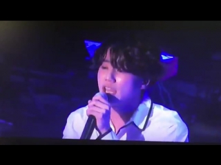 Jun (from u kiss) heart strings (hoon cover) soohyun first solo live 2017 with jun