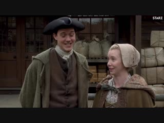 Outlander interview with césar domboy and lauren lyle starz