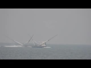 Spacexfleet heres a short video of ms chief speeding along 3 5 miles offshore from cocoa beach around n 3rd st