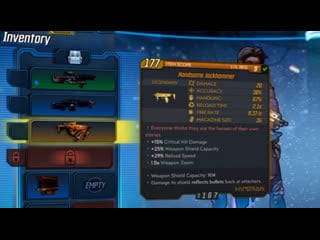 Borderlands 3 handsome jackhammer в действии