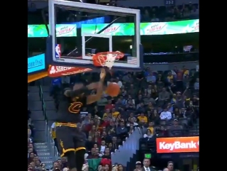 @kingjames slammin with style