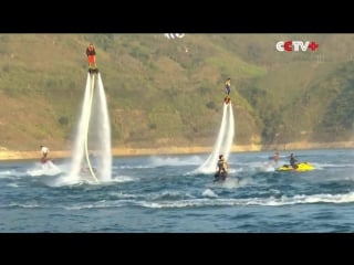 50,000 meter floating walkway opens on river in southwest chinas guizhou